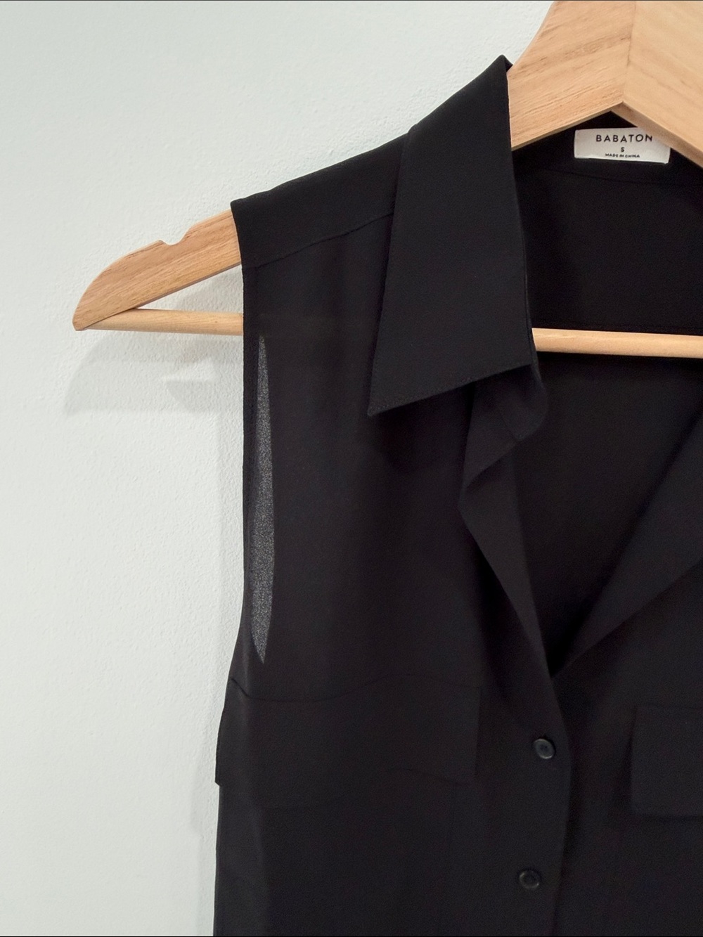 Babaton Button-Front Blouse - Picture 3 of 5